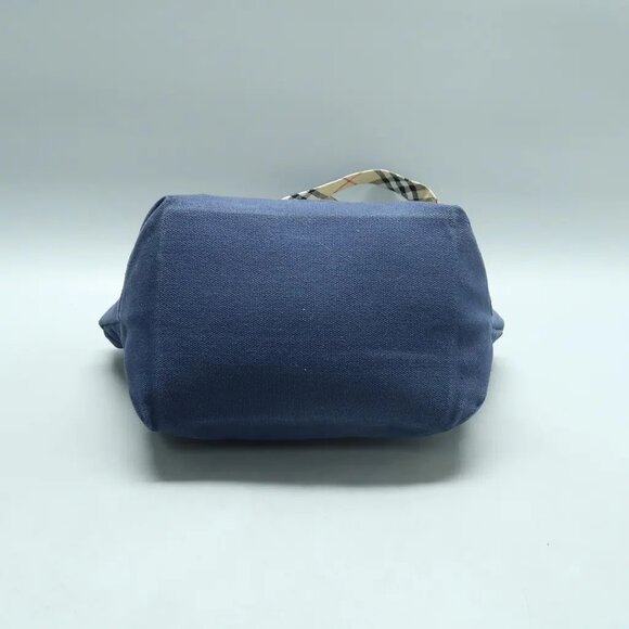 Burberry Navy Cloth Shoulder Bag 370-021925 - Picture 5 of 12